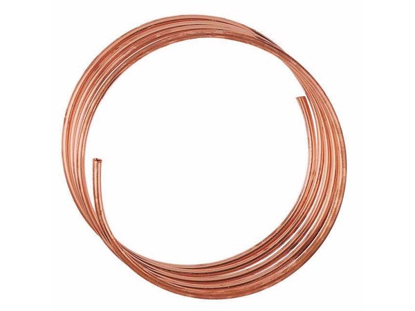 Tube D'Alimentation Cuivre Recuit, Diam.12 X 14 Mm, En Couronne De 5 M