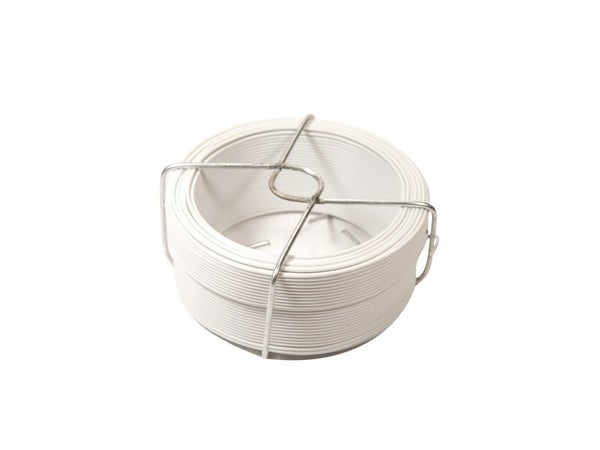 Fil d'attache blanc, section.  1.15 mm x L. 50 m