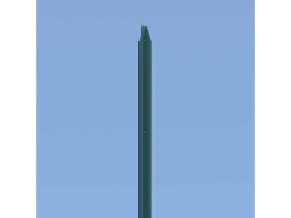 Piquet vert, H.  250 x section.  35 x 35 x 3.5 cm
