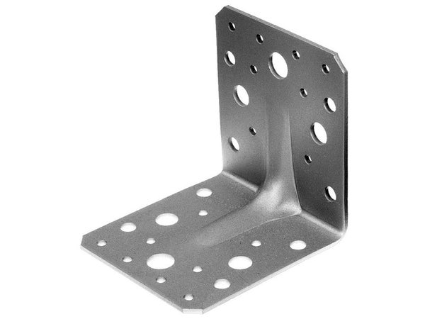 Equerre renfoncée acier galvanisé, 70x70x55 mm ALBERTS
