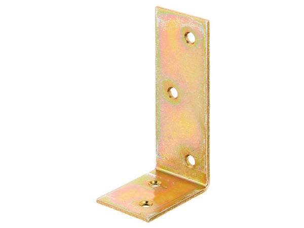 Equerre poutre bichromaté, GAH ALBERTS, 40 x 80 x 30 mm