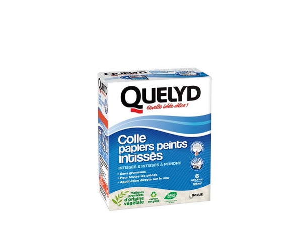 Colle poudre papiers peints intissés QUELYD, 0.3 kg