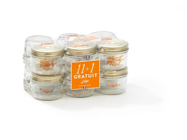 Lot de 12 terrines fw 350gr 11+1