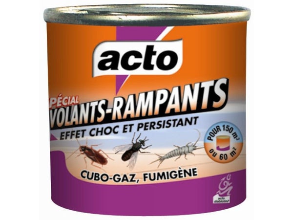 Fumigène antirampants et volants, ACTO, 150 m3 45 g