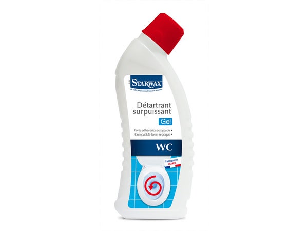 Nettoyant pour wc avec javel, STARWAX, 0.750 L