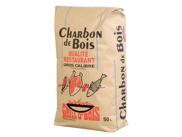 Charbon de bois solide GRILLO'BOIS par 50L