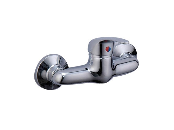 Mitigeur mécanique douche chromé chromé Nerea