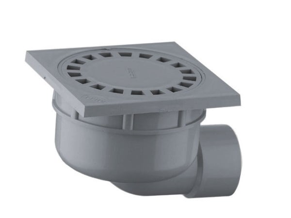 Siphon De Sol Sortie Horizontale, 100 X 40 Mm