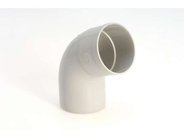 Coude 67.3° Pvc Gris Girpi, Dév.25 Cm Diam.80 Mm
