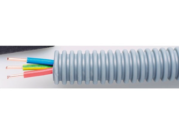 Gaine Préfilée D'Installation 3 X 1.5 Mm², L.25 M