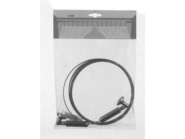 Câble Seul Pour Plafond, Chromé, L.4 M