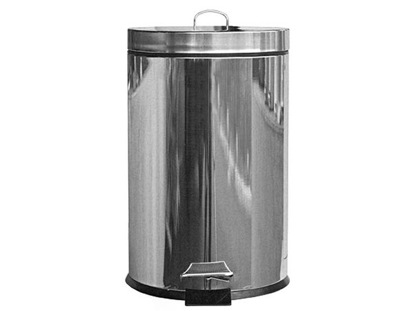 Poubelle De Cuisine 20L Inox