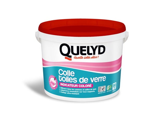 Colle toiles de verre QUELYD, 10 kg