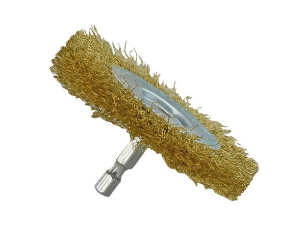 Brosse circulaire perceuse pour bois, TIVOLY, diam. 75 mm