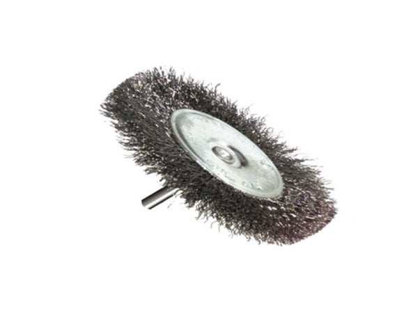 Brosse circulaire perceuse pour métal, TIVOLY, diam. 100 mm