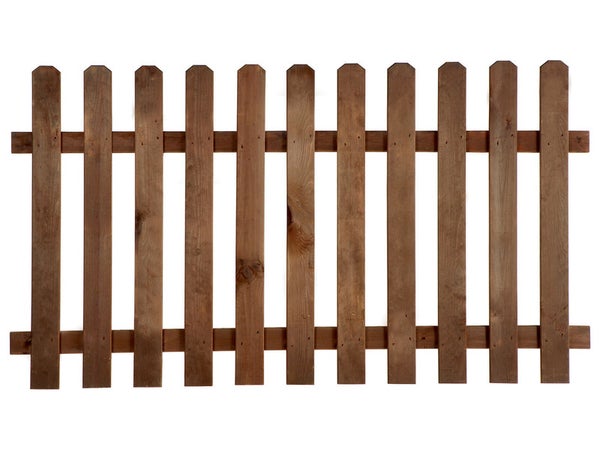 Barrière Bois Mustang Naturelle, H.100 X L.180 Cm