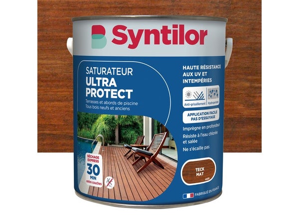 Saturateur Ultra Protect, SYNTILOR, 5 L teck mat
