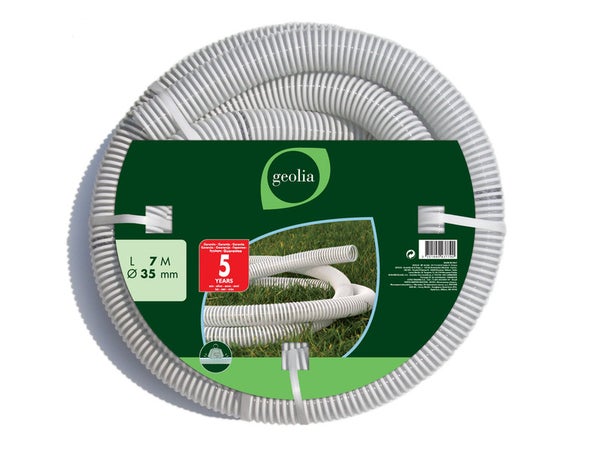 Tuyau d'aspiration nu GEOLIA Aliflex, L.7 m, diamètre 35 mm