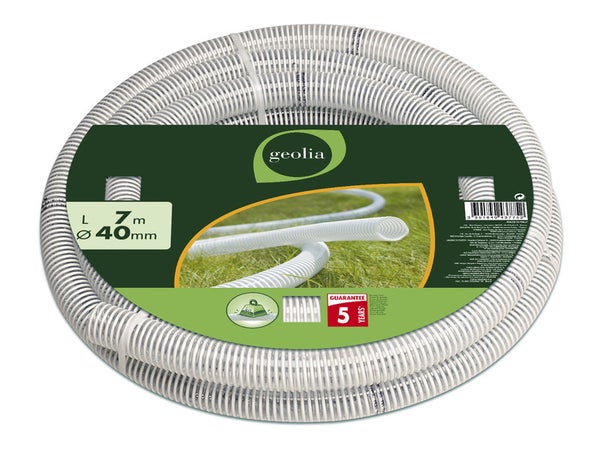 Tuyau aspiration annele diamètre 40 mm longueur 7 m aliflex GEOLIA