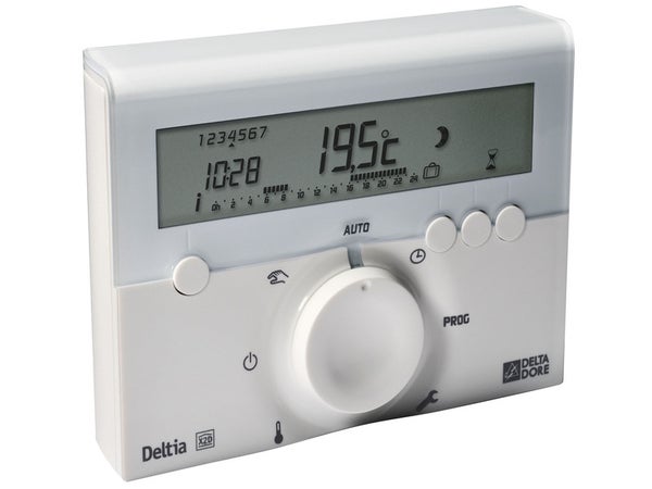 Thermostat programmable filaire Deltia, DELTA DORE, 8.00