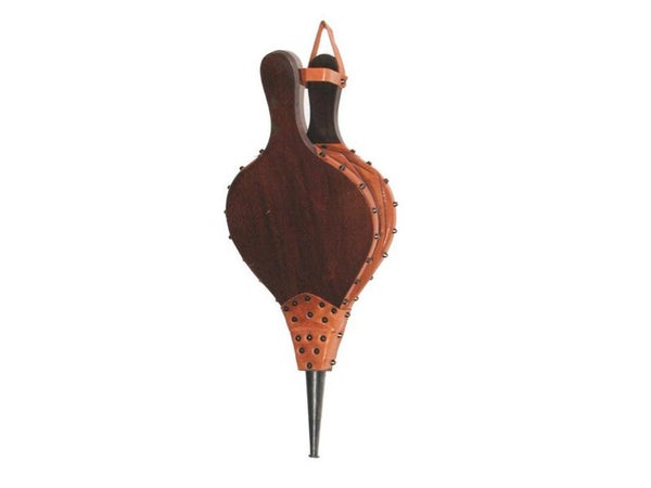 Soufflet nois et cuir marron, LE MARQUIER