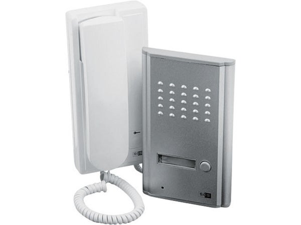HAZARA Interphone sans Fil Exterieur Etanche, Wi-FI AméLioré (2,4
