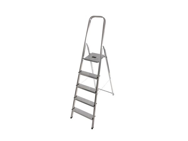 Escabeau SELEKTA aluminium et acier 5 marches