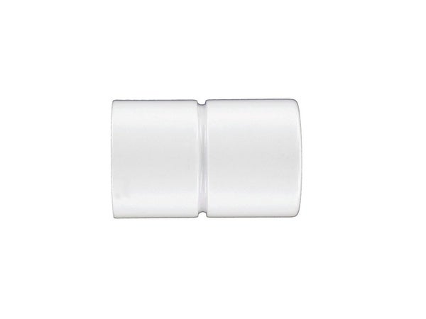 Embout Ib+, Blanc Satiné, Pour Tringle À Rideau Diam.25/28 Mm