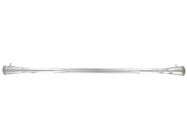 Tringle À Rideau Chic Argent Mat, Diam. 20 Mm De 57 À 87 Cm Ib+