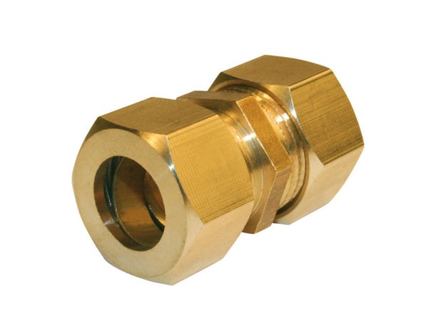 Manchon Biconique Laiton D.10 Pour Tube En Cuivre