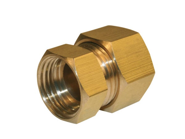 Manchon Biconique Laiton F 20 X 27 Pour Tube En Cuivre