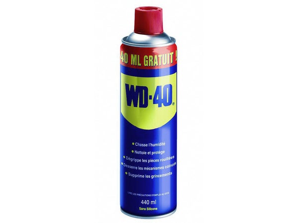 Aérosol Wd40, 400 Ml + 40 Ml Gratuit