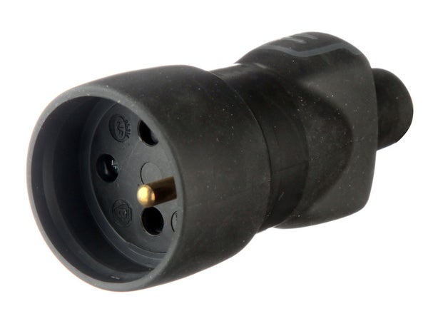 Fiche électrique femelle 2 pôles + terre, 16 A, LEGRAND