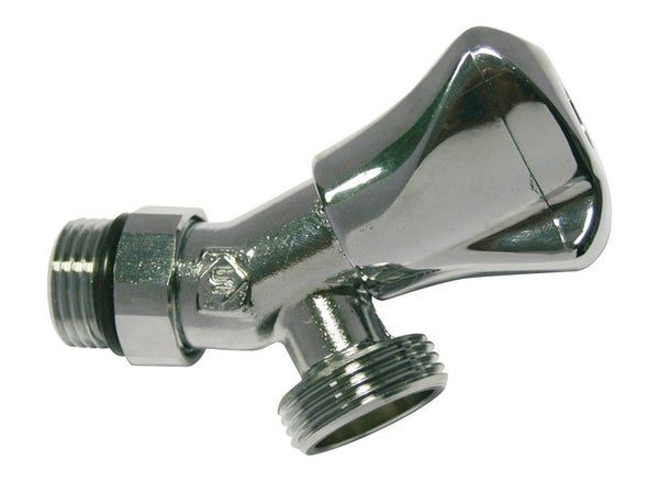 Robinet D'Arrêt Orientable Auto-Étanche À Clapet, Mâle / Mâle 15 X 21 Mm 20 X 27