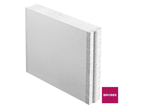 Bloc beton cellulaire L.62.5 x H.62.5 x Ep.10 cm XELLA