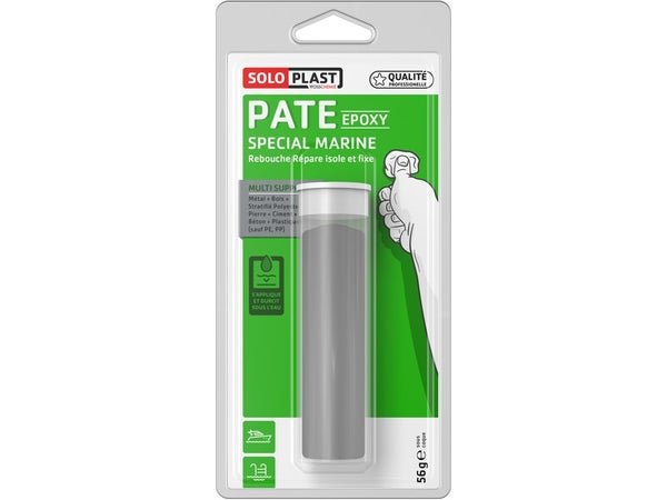 Pâte À Réparer Pâte Époxy Soloplast, 56G