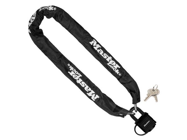 Chaîne antivol MASTER LOCK, L.0.9 m x diam.6 mm