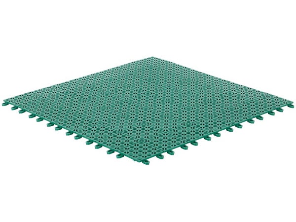 Dalle clip muLtiplate, vert, L. 56 x L. 56 cm x Ep.11 mm