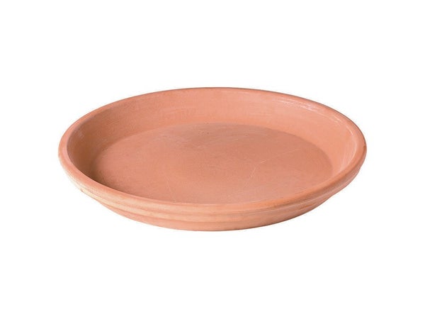 Soucoupe Terre Cuite Deroma Goccia Diam.36 X L.36 X H.4.3 Cm Terre Rosée