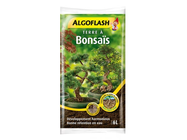Terreau Bonsaï Algoflash, 6 L