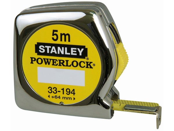 Mètre Ruban Métal Stanley Powerlock 5 M