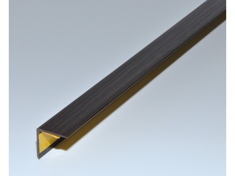 Profilé d'angle PVC mat blanc, L.2.5 m x l.2 cm x H.2 cm