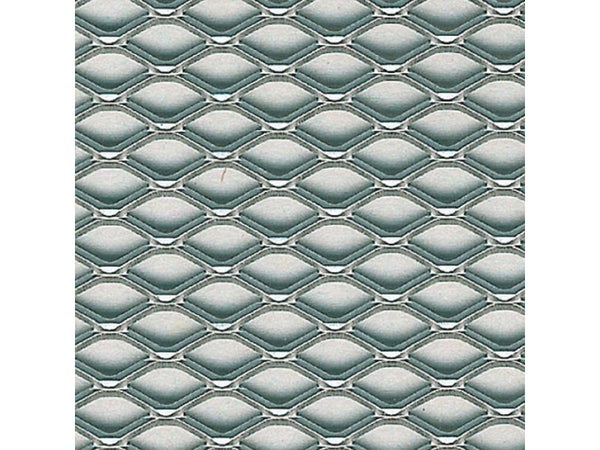 Tôle Aluminium Métal Déployé Brut Argent L.60 X L.100 Cm Ep.1.6 Mm
