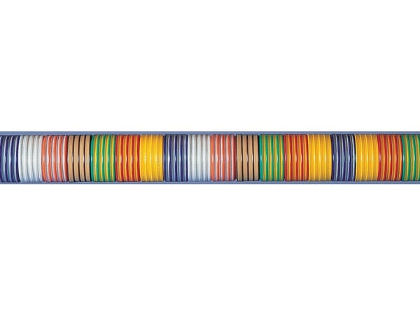 Rideau Portière Tahiti Morel, Multicolore, 220X90Cm