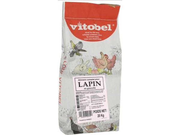 Aliment lapin fermier VITOBEL 20kg