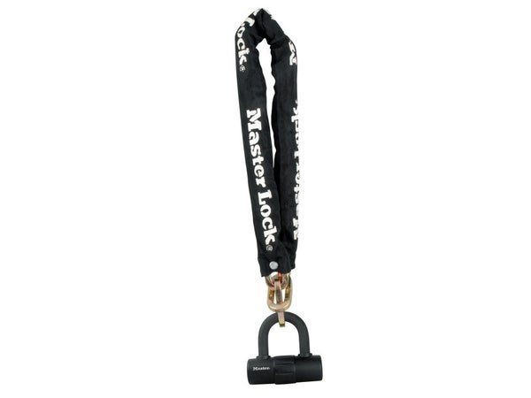 Chaîne Antivol Et Cadenas Master Lock, L.1 M X Diam.10 Mm