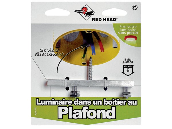 Kit Chevilles À Visser Luminaire Red Head