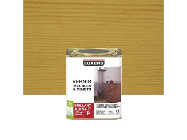 Vernis Meuble Et Objets Vernis Meubles Et Objets Luxens, Chêne Clair Brillant, 0