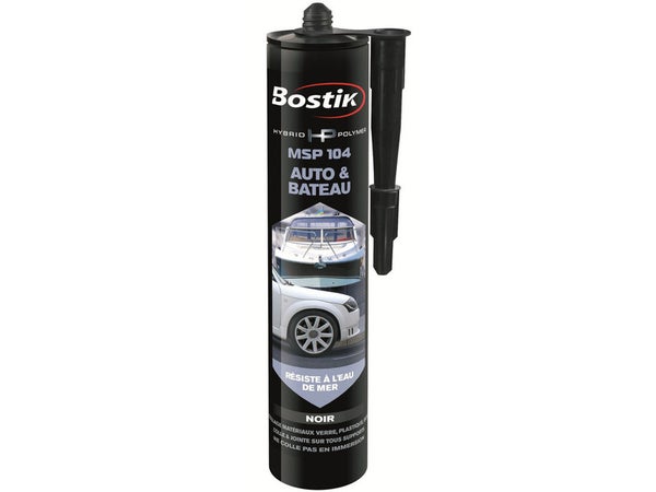 Mastic colle BOSTIK Flexpro pu 811, 300 ml noir