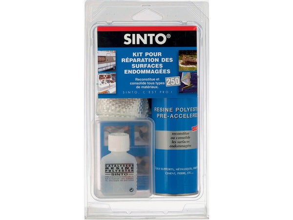 Résine Sinto Materiaux Kit Reparation Sinto, 250 Ml